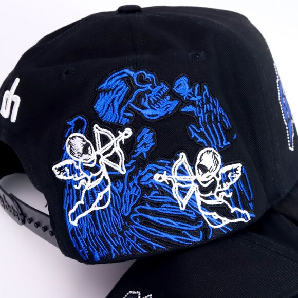 Dandy Hats x Junior H “Angel Azul”, Sad Boy Dandy Hat Angel Azul Embroidered - Picture 2 of 9